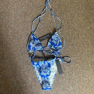 Large Triangl Bikini Set NEW WITH TAGS!